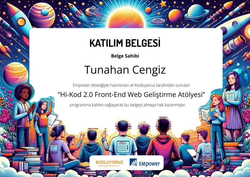 Hi-Kod 2.0: Front-End ve Web Geliştirme Atölyesi