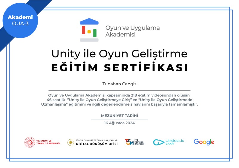 Unity ile Oyun Geliştirme